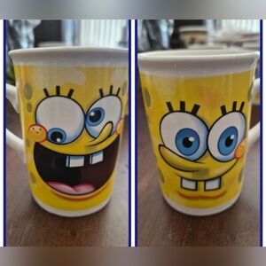 SpongeBob SquarePants Ceramic Coffee Mug 2010 Viacom